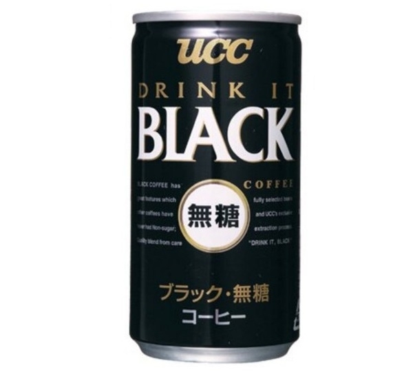 日本UCC無糖黑咖啡(185g)  