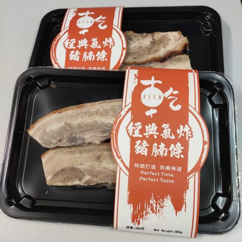 【煮食用】急凍乾Keen經典氣炸豬腩條(300g)