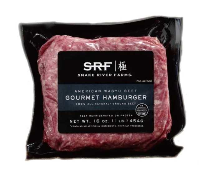 【煮食用】急凍美國SRF極黑和牛免治(454g)     