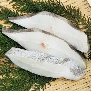【煮食用】急凍格陵蘭比目魚扒(4塊,約360-400g)