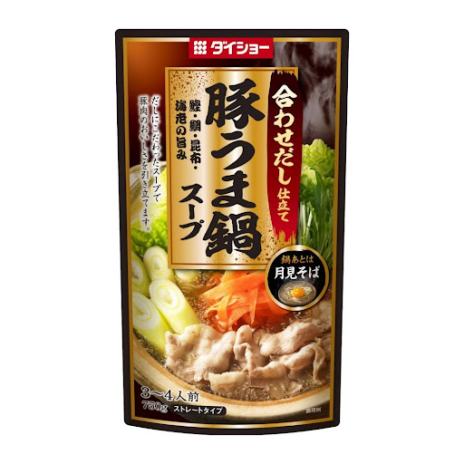 海鮮風味豚肉鍋湯底(750g)