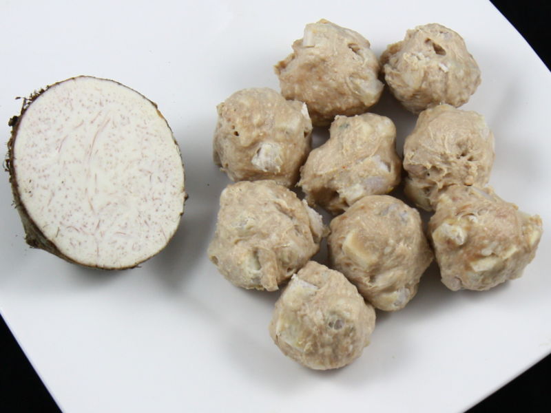 【煮食用】急凍台灣香芋貢丸(1磅,約12-16粒)