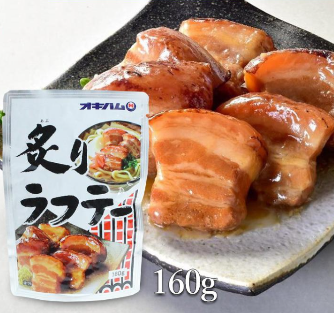 【加熱即食】OKIHAM日本製沖繩三枚肉(160g)