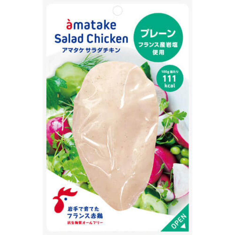 【解凍即食】Amatake日本即食(原味)熟雞胸(100G)