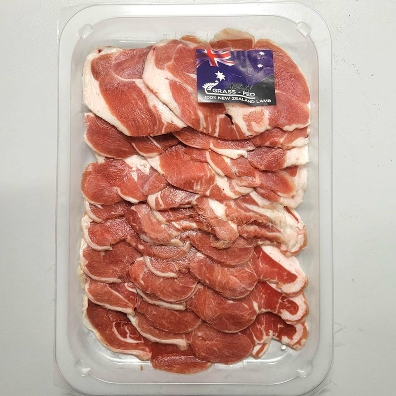【煮食用】急凍紐西蘭羊卷肉火鍋片(約250g)