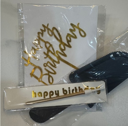生日牌＋生日蠟燭套裝