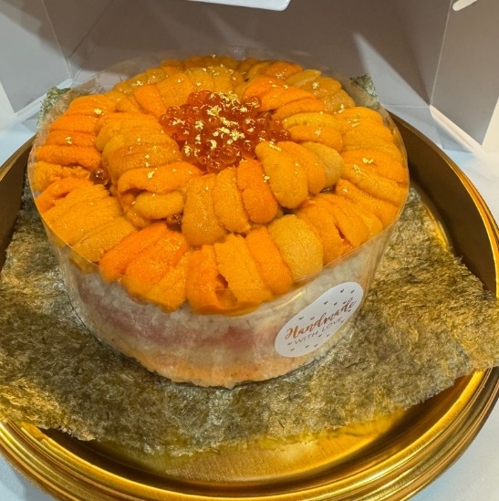 【刺身蛋糕】海膽刺身蛋糕(約1000g,6吋)**需2-3天前預訂**