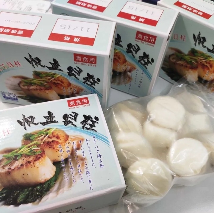 【煮食用】急凍日本北海道帶子(珍寶 size 11/15  500g)
