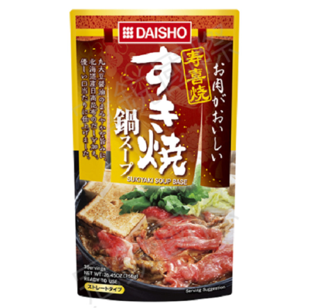 【加熱即食】日本DAISHO壽喜燒鍋高湯火鍋湯包 (750g)   