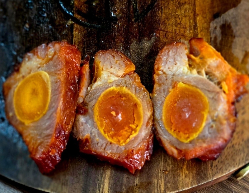 【加熱即食】急凍黯然鹹蛋叉燒(300-400g)