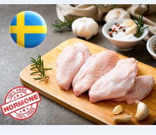 【煮食用】急凍瑞典無激素雞翼(約1kg)